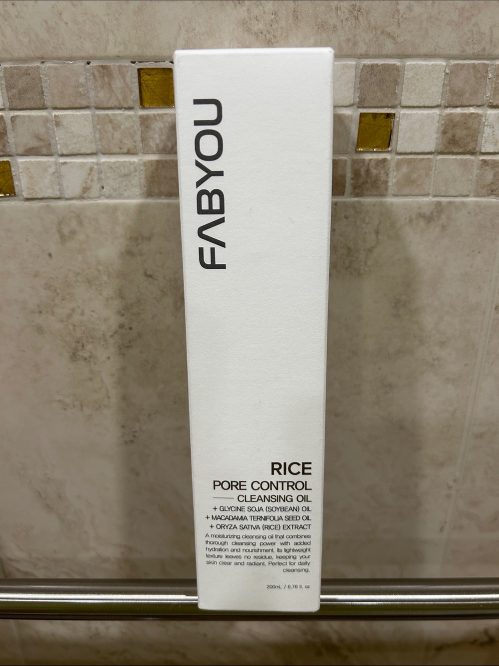 NWT FAB YOU Rice Pore Control Cleansing Oil